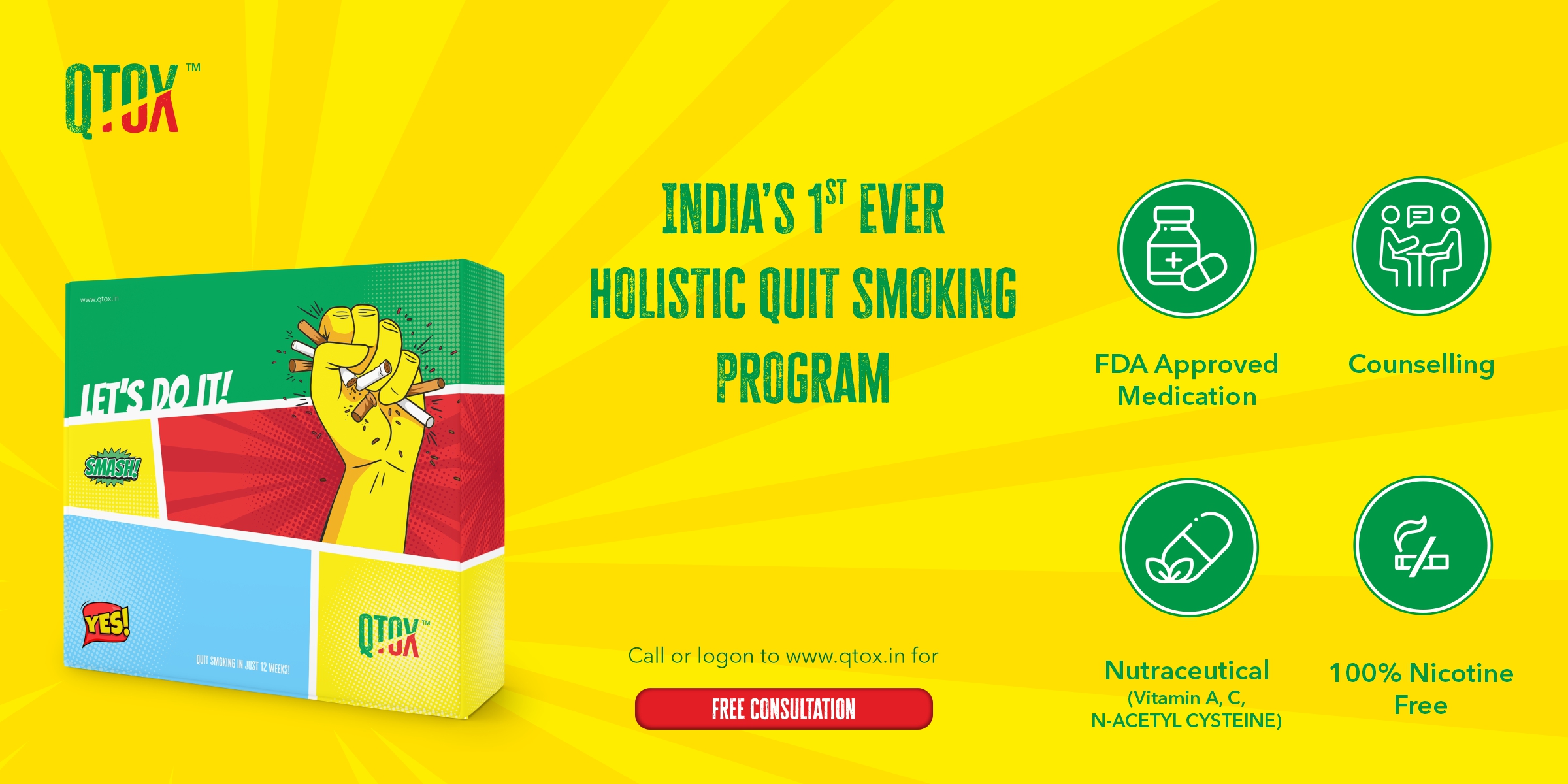 India's First Holistic Quit Smoking Program