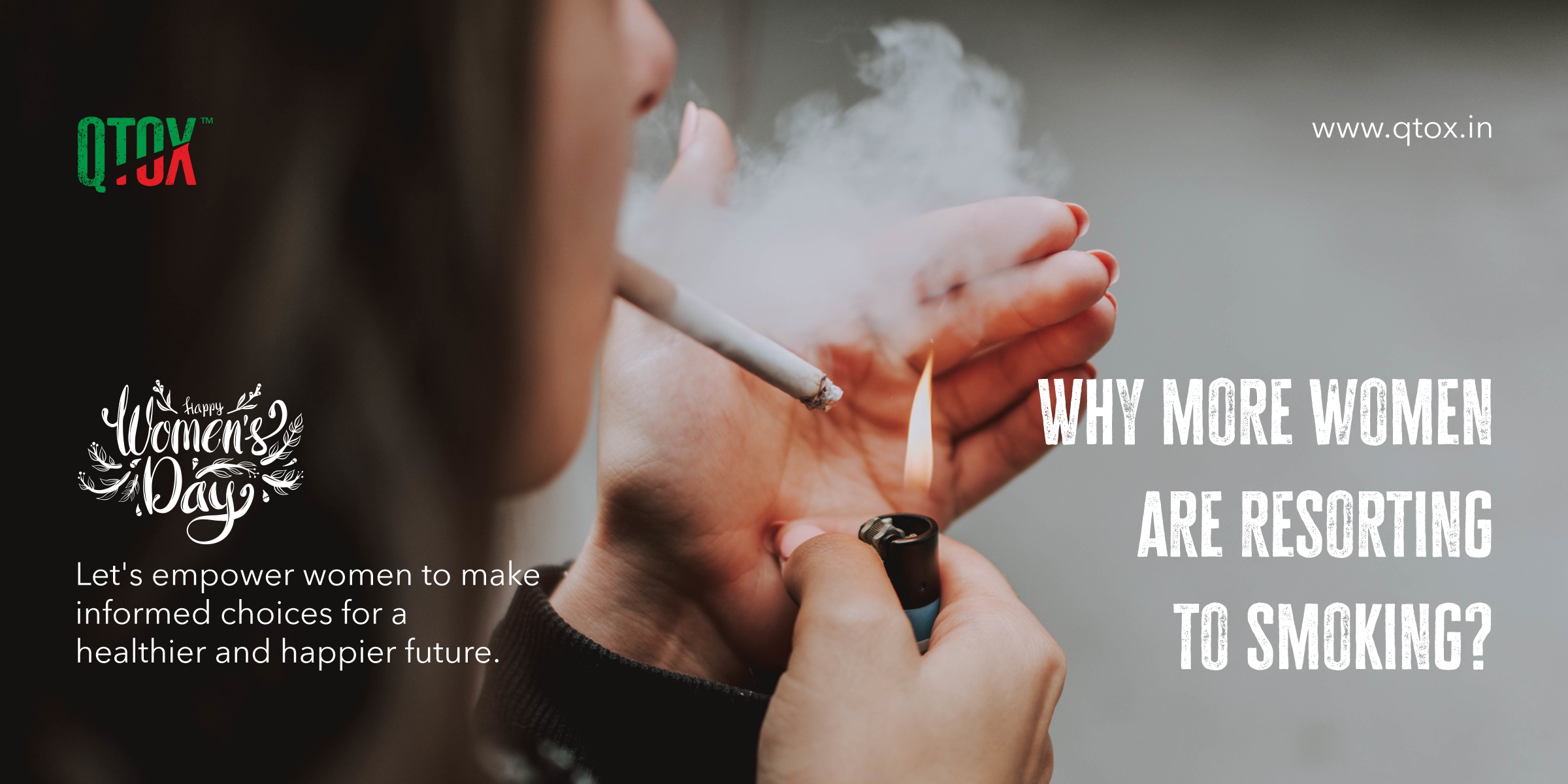 Why more women are resorting to smoking?