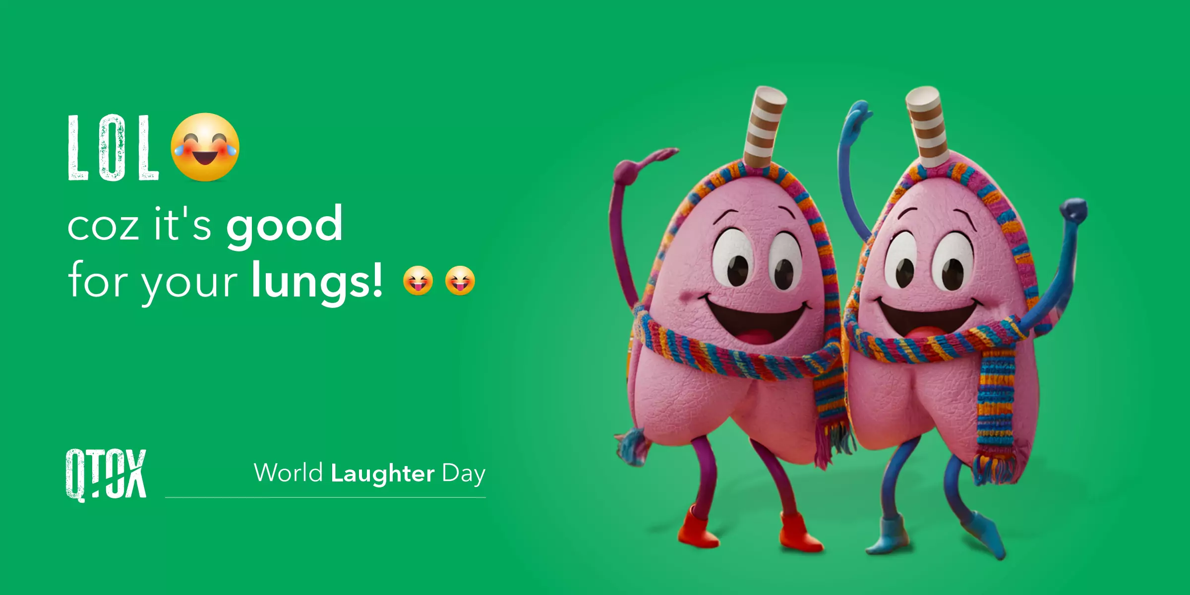 Breathe Easy: Celebrate World Laughter Day with Healthy Lungs!